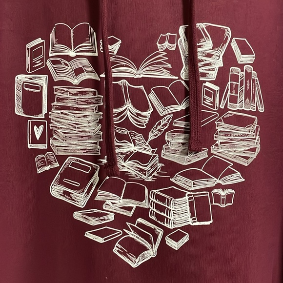 Book Lovers Hoodie - Picture 2 of 4